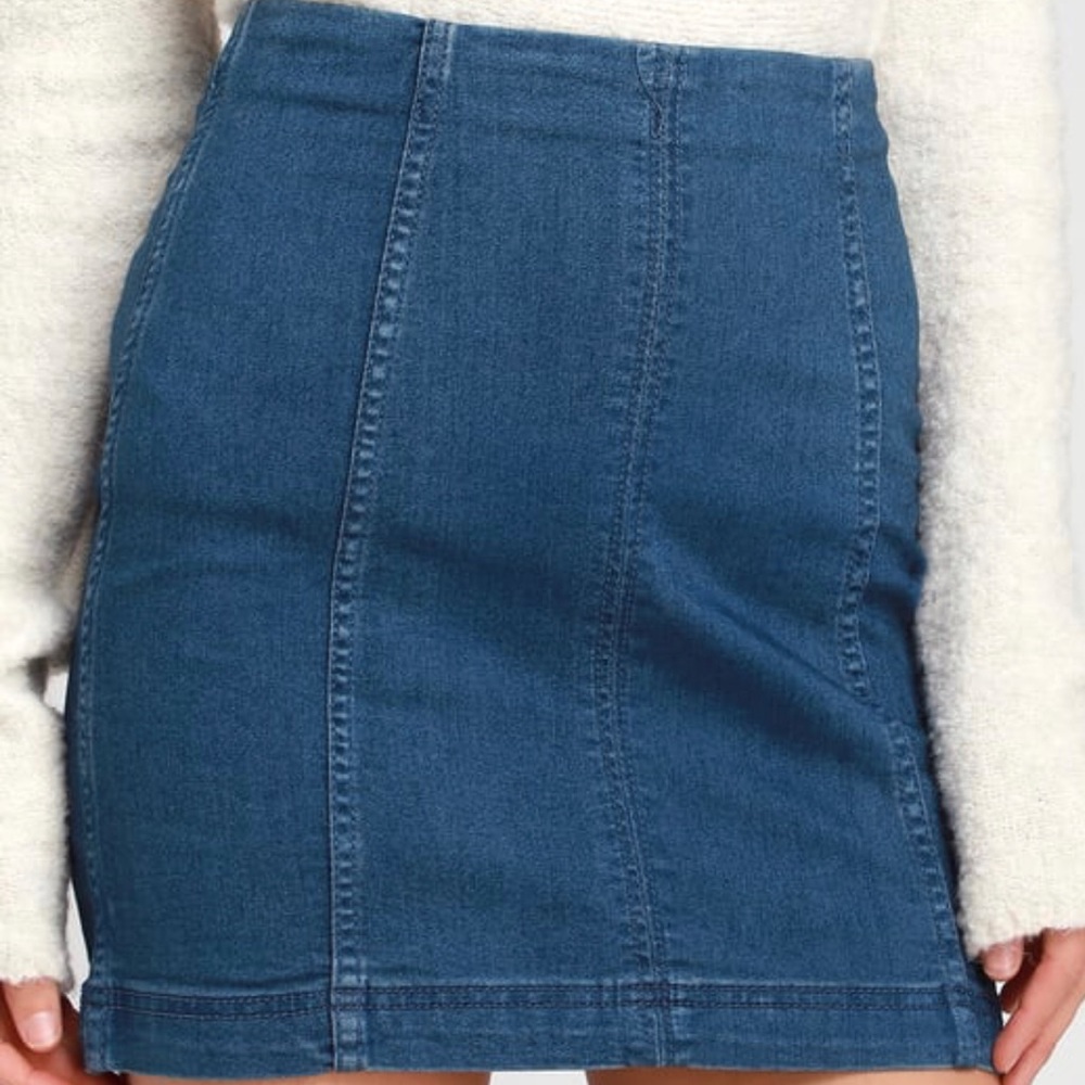 Modern femme free people skirt